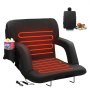 VEVOR Double Heated Back Support Stadium Seat Portable Reclining Bleacher Chair