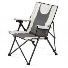 VEVOR Heated Camping Chairs Outdoor Portable Folding Chair 3 Heating Settings