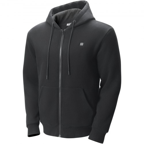 VEVOR Verwarmde Hoodie, Unisex, Jas met Capuchon en Ritssluiting & 7,4V VEVOR Verwarmde Hoodie, Unisex, Jas met Capuchon en Ritssluiting & 7,4V