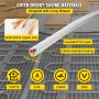VEVOR Floor Heating Cable 103 Square Feet Durable Floor Tile Heat Cable, Waterproof and Insulated, with Convenient Temperature Control Panel, Rapid Heating Cable Under Floor w/No Noise or Radiation