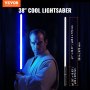 VEVOR Lightsaber 12 RGB Colors 38" Äänen mykistys Ladattava Dueling Light Saber