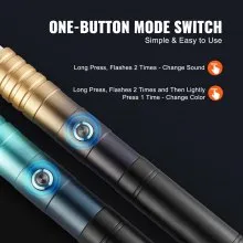 VEVOR Light Sword 12 RGB Colors 4 Sounds Rechargeable FX Light up Sword