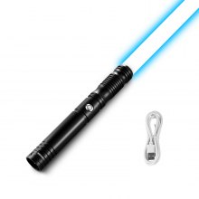 VEVOR Lightsaber 12 RGB Colors 16 Sounds Rechargeable  40" Dueling Light Saber