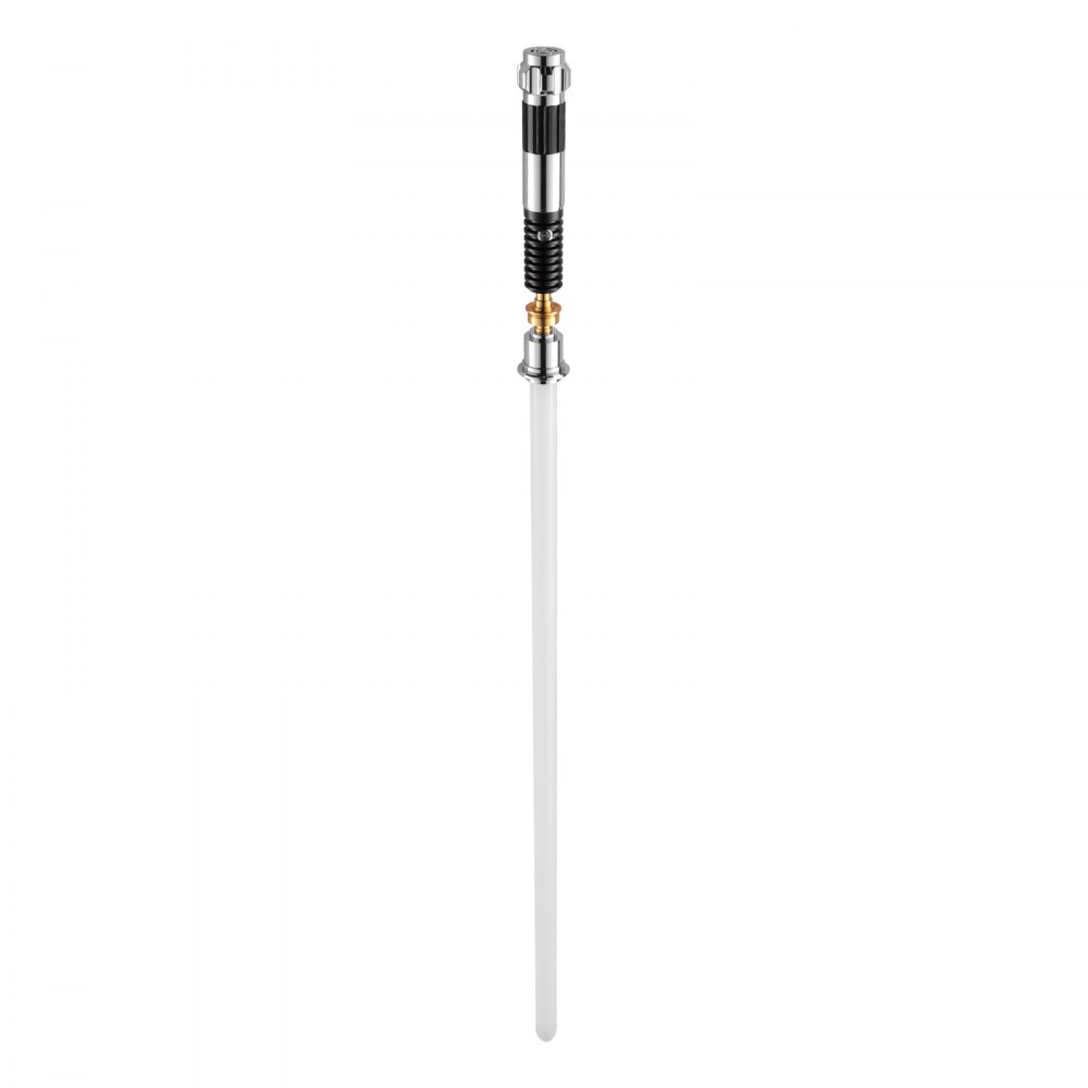 VEVOR Light Sword, Light up Sword with 12 RGB Colors, 16 Sound Modes and Realistic Handle, Rechargeable Light Up Sword Toy for Adults and Kids, Christmas, Halloween Cosplay, Birthday, Black