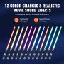 VEVOR Lightsaber 12 RGB Colors 16 Sounds Mode Rechargeable Dueling Light Saber