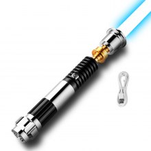 VEVOR Lightsaber 12 RGB Colors 16 Sounds Mode Rechargeable Dueling Light Saber