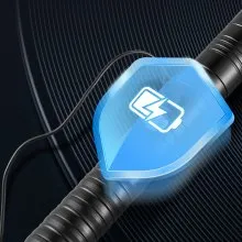 VEVOR Light Sword 2 Pack 7 RGB Colors Rechargeable Light up Sword