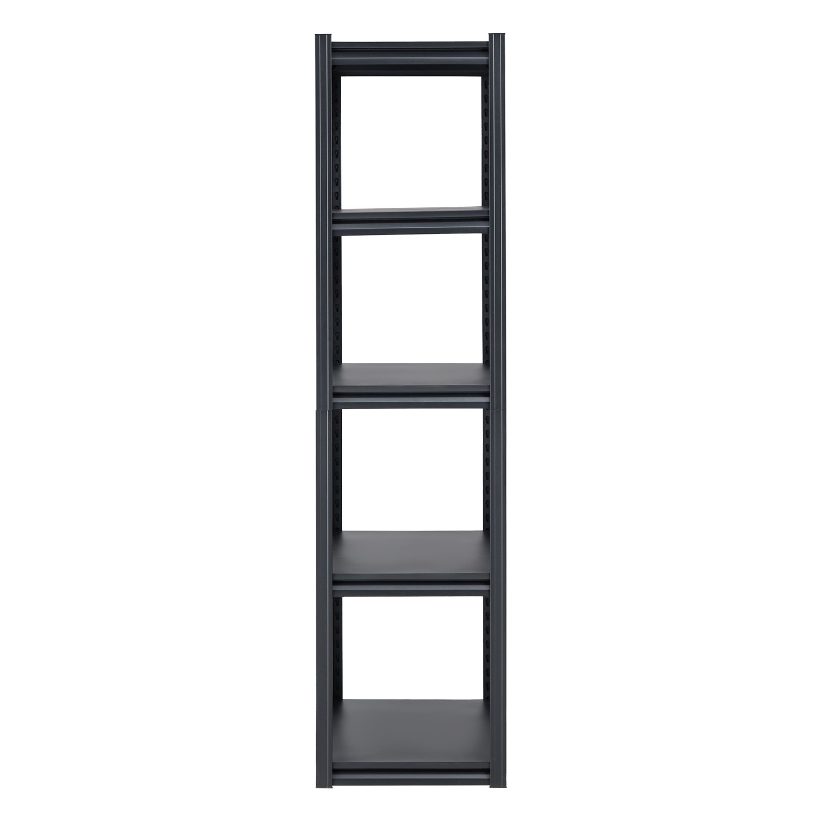 VEVOR Storage Shelves, 2000 lbs, 5 Tier Garage Storage Shelving, 18" D x 32" W x 72" H Adjustable Metal Shelves for Garage Shelves Utility Rack Shelf, Ideal for Kitchen, Warehouse, Basement, Black
