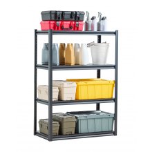 Storage Shelves 20" D x 40" W x 57" H 4-tier Garage Storage Shelving