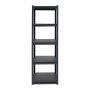 VEVOR Storage Shelves, 3000 lbs, 5 Tier Garage Storage Shelving, 24" D x 48" W x 72" H Adjustable Metal Shelves for Garage Shelves Utility Rack Shelf, Ideal for Kitchen, Warehouse, Basement, Black