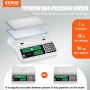 VEVOR Industrial Counting Scale, 30 kg x 1 g, Digital Scale for Parts and Coins, g/kg/lb Units, Electronic Gram Scale Inventory Piece Counting Scale Kitchen Jewelry Counting Scale with 3 LCD Screens
