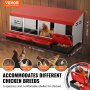 VEVOR 4-fack Chicken Nest Box Mental Box med lutande boboxar