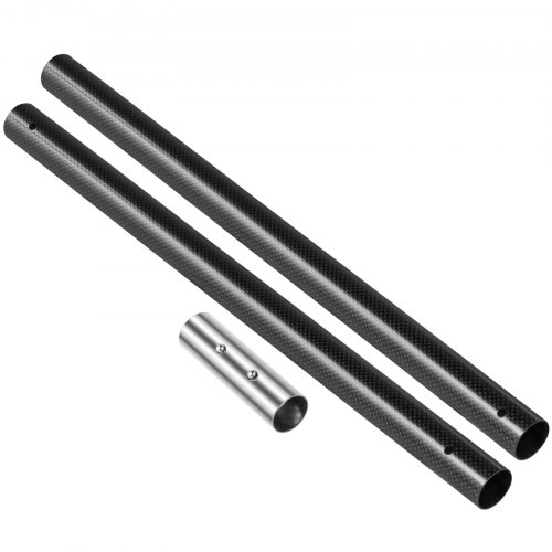 VEVOR Mango de pala de arena, palo largo de fibra de carbono, mango de pala de metal resistente y ligero de viaje, herramienta detector de metales con 1,12"/28,5 mm de diámetro, para detección de metales y caza de tesoros
