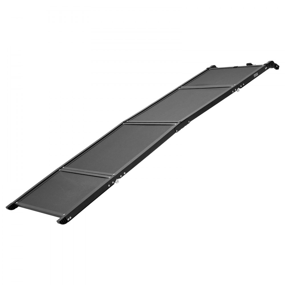 VEVOR Dog Ramp for Car 180 x 43.2 cm Foldable Pet Ramp Sandpaper Surface, for SUV Car Truck Outdoor, 113.4 kg Capacity, Extra Long and Wide Gentler Climb, Non-Slip Portable for Medium & Large Dogs