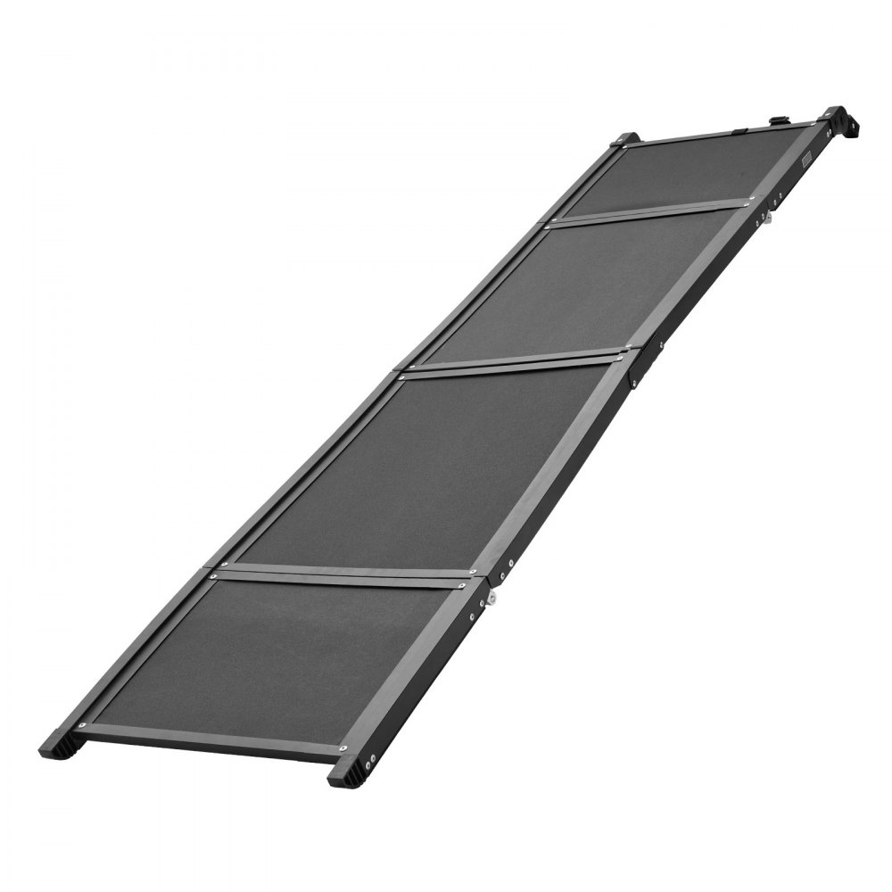 VEVOR Dog Ramp for Car 180 x 43.2 cm Foldable Pet Ramp Sandpaper Surface, for SUV Car Truck Outdoor, 113.4 kg Capacity, Extra Long and Wide Gentler Climb, Non-Slip Portable for Medium & Large Dogs