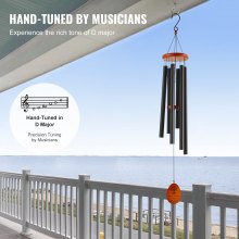 VEVOR Wind Chimes for Outside 41-Inch Aluminum Memorial Deep Tone Wind Chimes