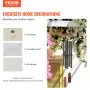 VEVOR Wind Chimes for Outside, 48 in, Deep Tone Wind Chimes with 5 Tubes, Unique Large Memorial Wind Chimes for Anniversary, Amazing Outdoor Decor for Your Patio, Porch, Garden and Backyard, Black