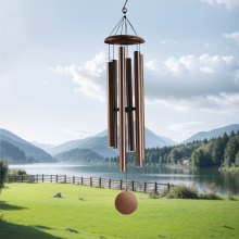 VEVOR Wind Chimes for Outside 50-Inch Aluminum Memorial Deep Tone Wind Chimes