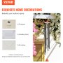 VEVOR Wind Chimes for Outside, 60 in, Deep Tone Wind Chimes with 6 Tubes, Unique Large Memorial Wind Chimes for Anniversary, Amazing Outdoor Decor for Your Patio, Porch, Garden and Backyard, Black