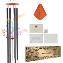 VEVOR Wind Chimes for Outside 1524 mm Aluminum Memorial Deep Tone Wind Chimes