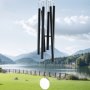 VEVOR Wind Chimes for Outside, 66 in, Deep Tone Wind Chimes with 6 Tubes, Unique Large Memorial Wind Chimes for Anniversary, Amazing Outdoor Decor for Your Patio, Porch, Garden and Backyard, Black