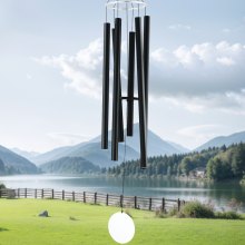 VEVOR Wind Chimes for Outside 66-Inch Aluminum Memorial Deep Tone Wind Chimes