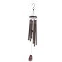 VEVOR Wind Chimes for Outside, 42", Deep Tone Wind Chimes with 6 Tubes, Unique Large Memorial Wind Chimes for Anniversary, Amazing Outdoor Decor for Your Patio, Porch, Garden and Backyard, Dark Brown