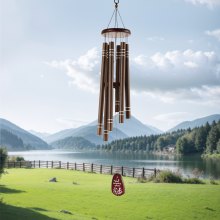 VEVOR Wind Chimes for Outside 1067 mm Aluminum Memorial Deep Tone Wind Chimes