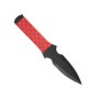 VEVOR Throwing Knives Set, 6 Pack, 8.9 inch Stainless Steel Well-balanced Knives with Protective Black Nylon Sheath, Ideal Companion for Throwing Products Axes, Sturdy for Recreation and Competition