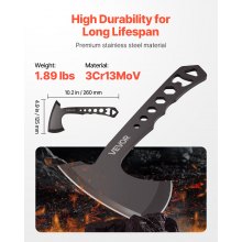 Throwing Axes and Tomahawks 3 Pack Axe Throwing Hatchet Set Stainless Steel