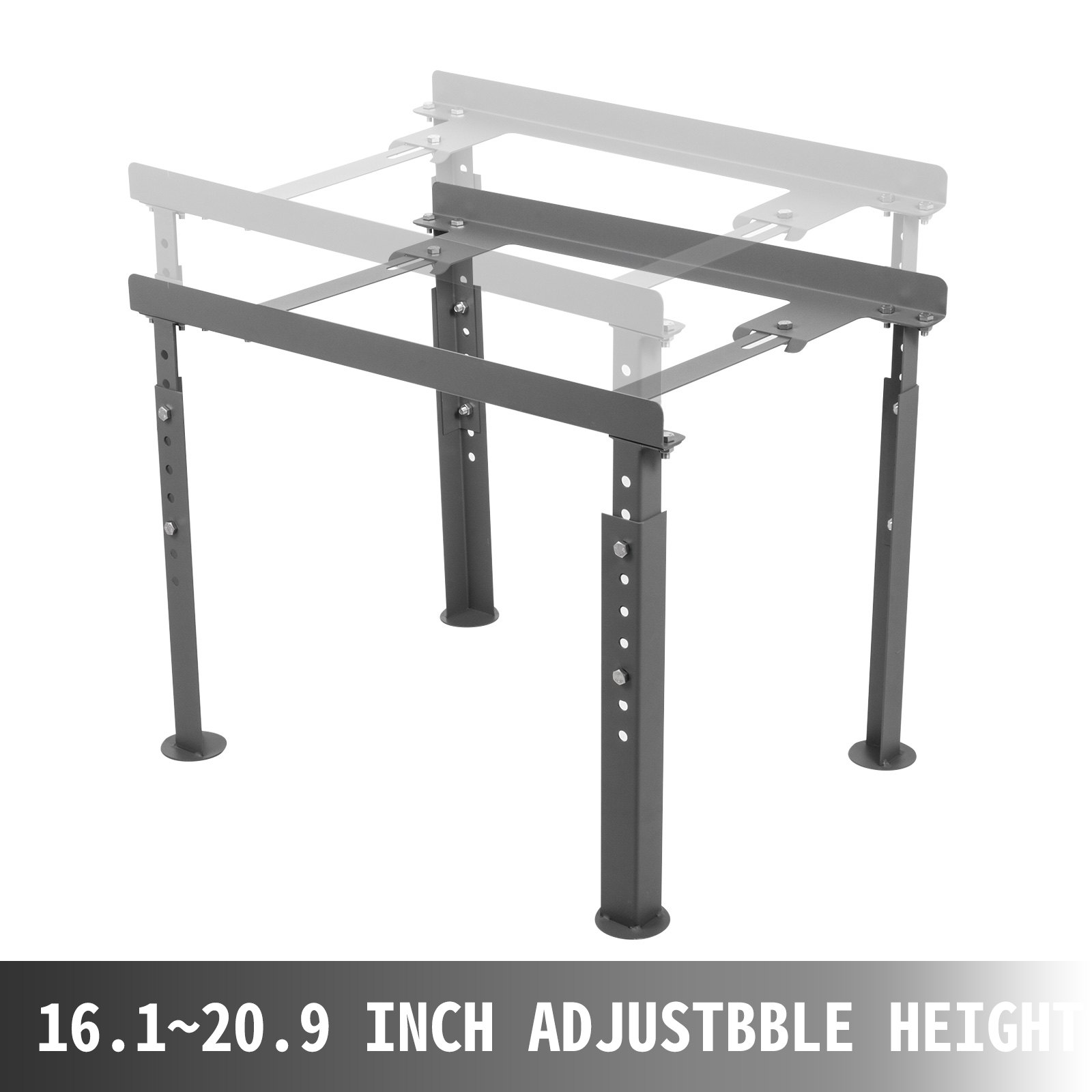 2pcs Metal Bee Hive Stand Adjustable Leg Hive Frame Holder Hive Supporter Tool