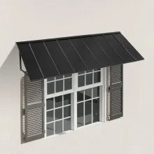 VEVOR Window Awning Door Canopy 104x36 in Outdoor Patio Steel Front Door Awnings