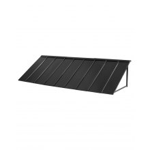 Window Awning Door Canopy 104x36 in Outdoor Steel Front Door Awnings Anti-Rust