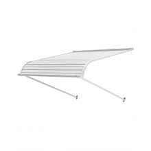 Window Awning Door Canopy 40x42 in Aluminum Alloy Front Door Awnings Anti-Rust