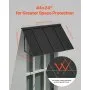 VEVOR Window Awning Door Canopy 44x24 in Outdoor Patio Steel Front Door Awnings