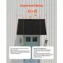 VEVOR Window Awning Door Canopy 44x24 in Outdoor Patio Steel Front Door Awnings