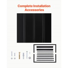 Window Awning Door Canopy 44x24 in Outdoor Steel Front Door Awnings Anti-Rust