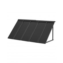 Window Awning Door Canopy 56x24 in Outdoor Steel Front Door Awnings Anti-Rust