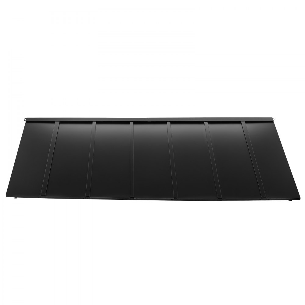 VEVOR Fixed Metal Awning 80 x 36 in, Window Awning Door Canopy, Stable Triangle Steel Frame Exterior Awnings Rain, and Snow Sunlight Protection for Door Entrance, Windows, Porches, Balconies