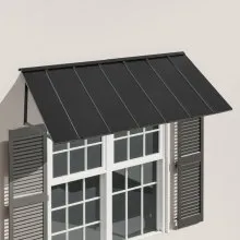VEVOR Window Awning Door Canopy 80x36 in Outdoor Patio Steel Front Door Awnings