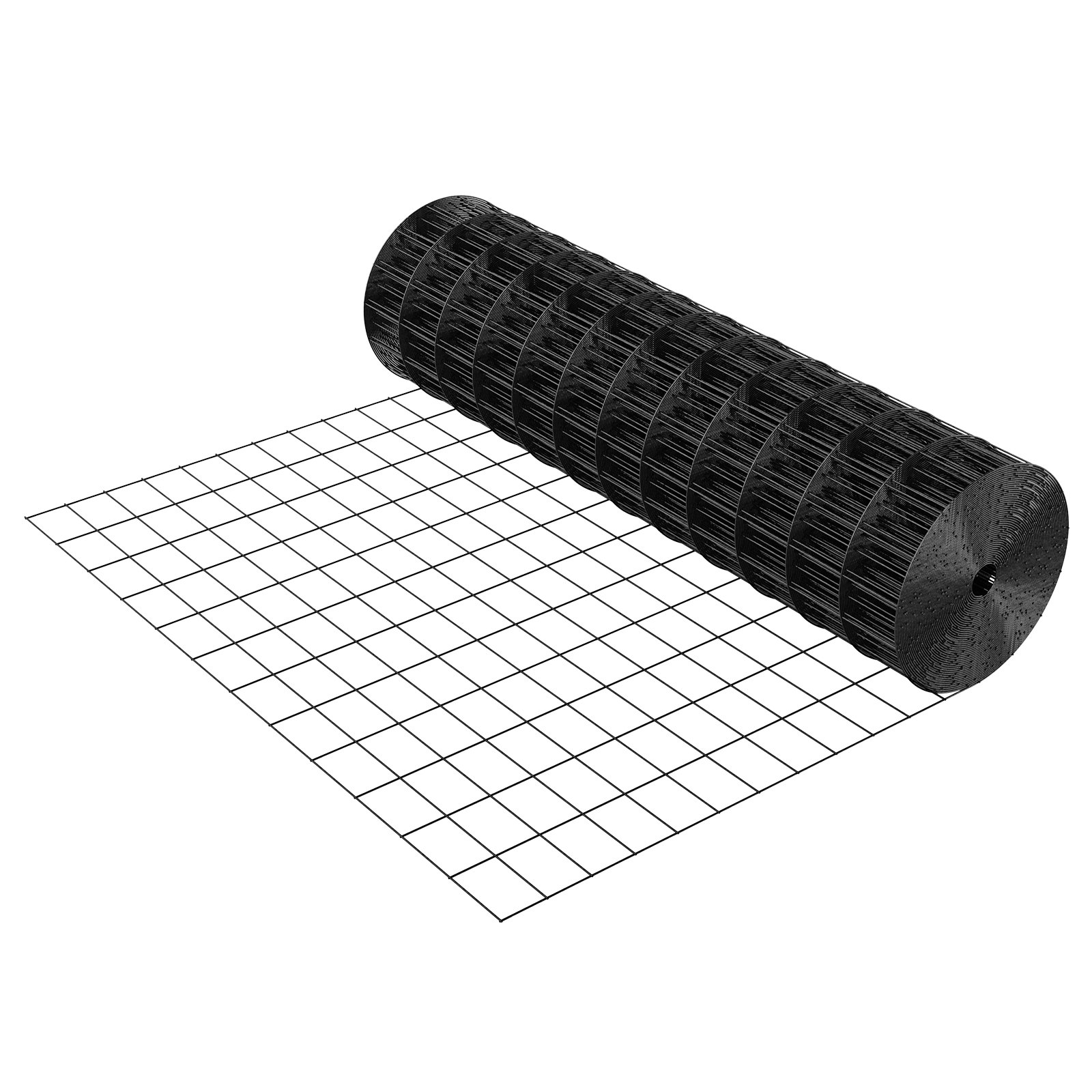 VEVOR Hardware Cloth 36 in x 25 ft, 2 x 3 in Mesh 16 Gauge Galvanized Wire Mesh Roll, Weather-Resistant Vinyl Coated Chicken Wire Fencing, Heavy Duty Welded Garden Plant Fencing for Rabbit Cage Snake