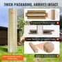VEVOR Hardware Cloth, 48'' x 50' Galvanized Wire Mesh Roll, 19 Gauge Chicken Wire Fence Roll, Vinyl Coating Metal Wire Mesh for Chicken Coop Barrier, Rabbit Snake Fences, Poultry Enclosures