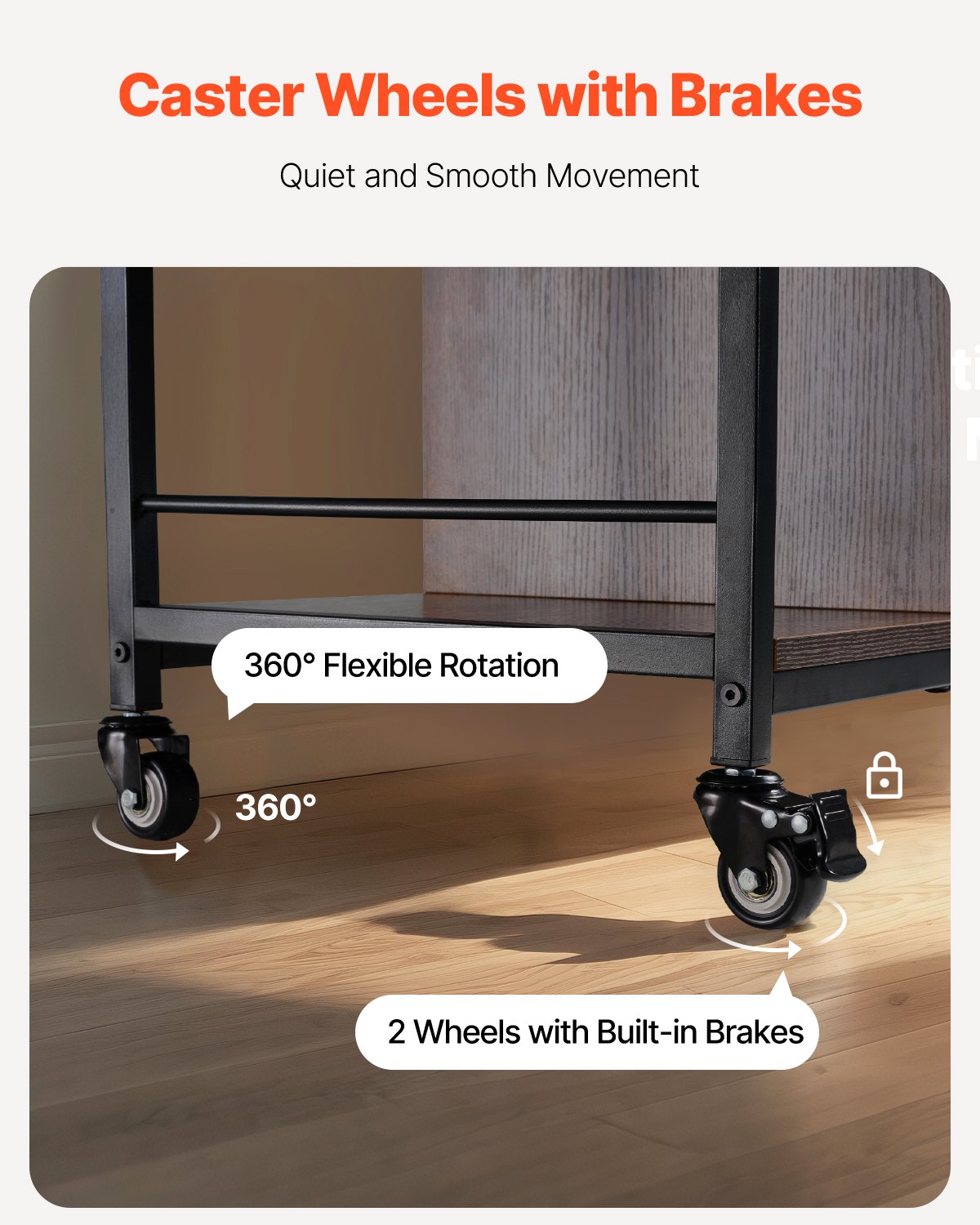 VEVOR 2 Drawers Metal File Cabinet, Lateral Filing Cabinet with Lock and 6 Open Shelves, Wooden Wide Filing Storage Cabinets with Power Strip for Letter, A4, Legal Size File, Easy Assembly, Brown