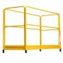 6ft Scaffolding Safety Guard Rail System For Baker-Style Scaffolding Yellow