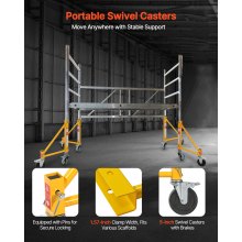 Set of Scaffolding Outriggers with Casters for Baker-Style Scaffolding 4 Pack