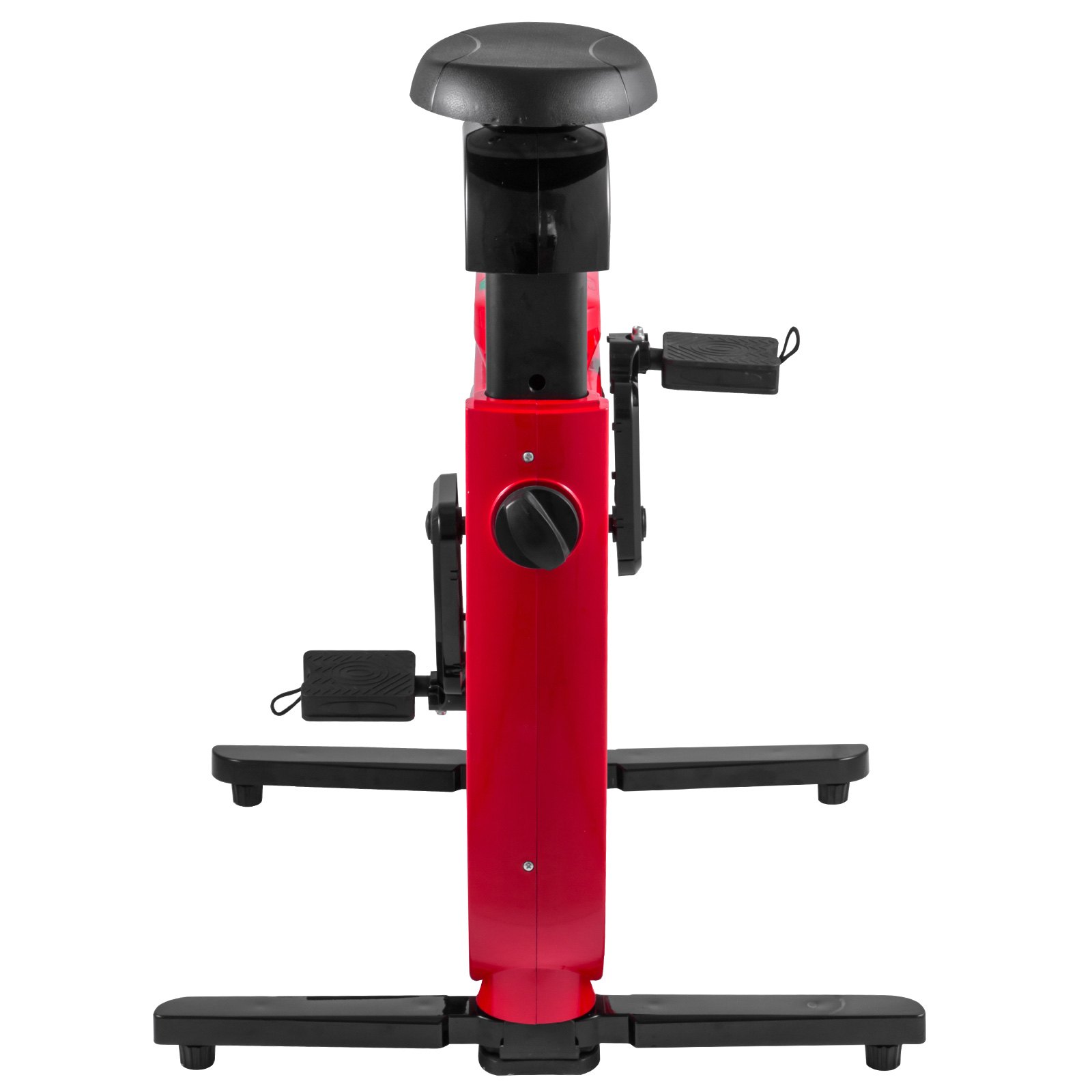 VEVOR Magnetic Exercise Bike, 901 Adjustable Seat Folding Exercise Bike, Rotary Adjustable Magnetic Resistance Under Desk Exercise Bike with Electronic Display, Sports Bracelet for Cardio Training