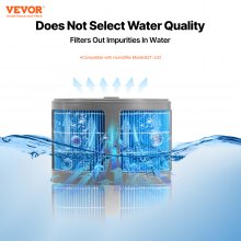 VEVOR Evaporative Humidifier Replacement Filter 2-Pack for 10L/2.64G Model