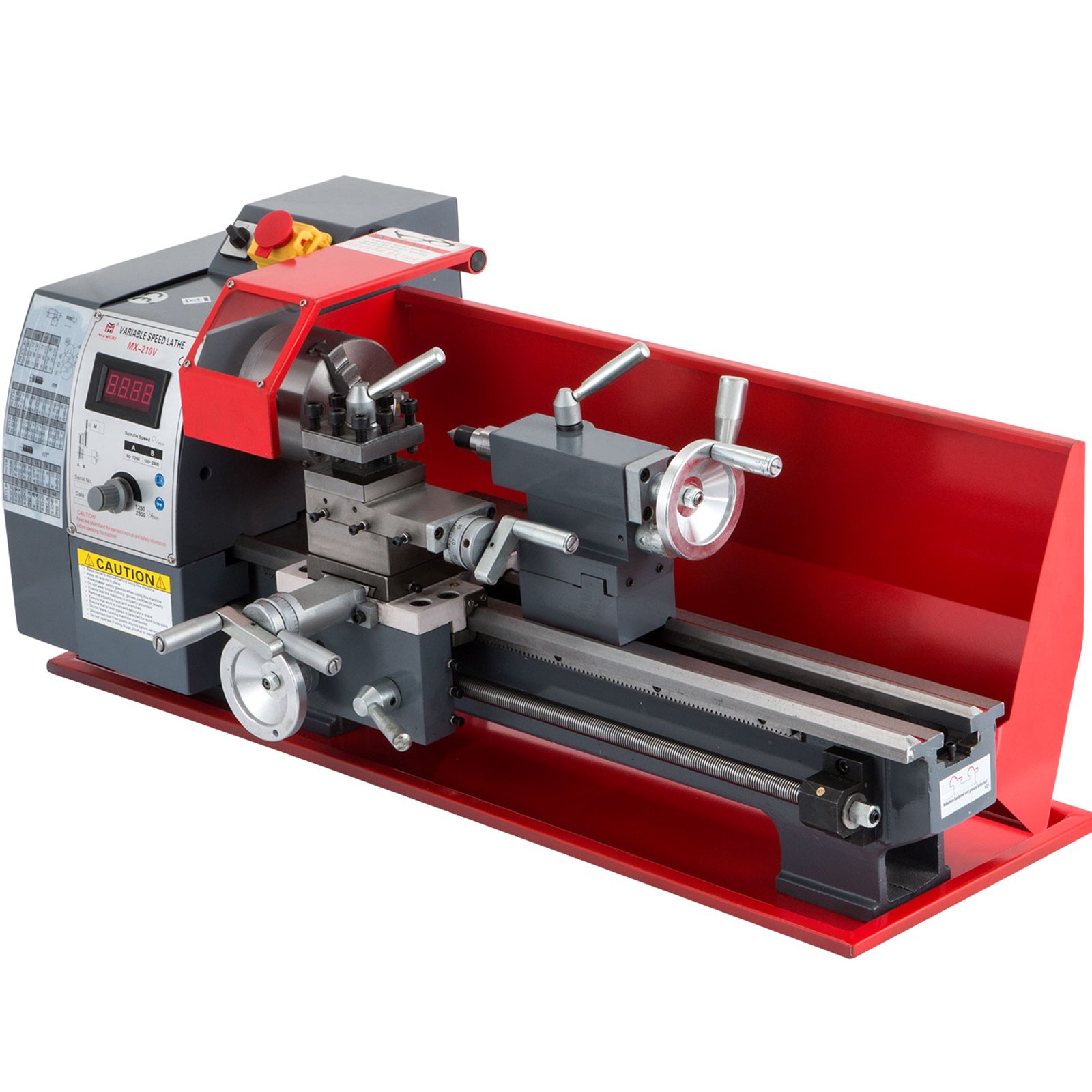 VEVOR Mini Lathe Machine 8"x16" 750W Metal Working Lathe Small Metal Lathe