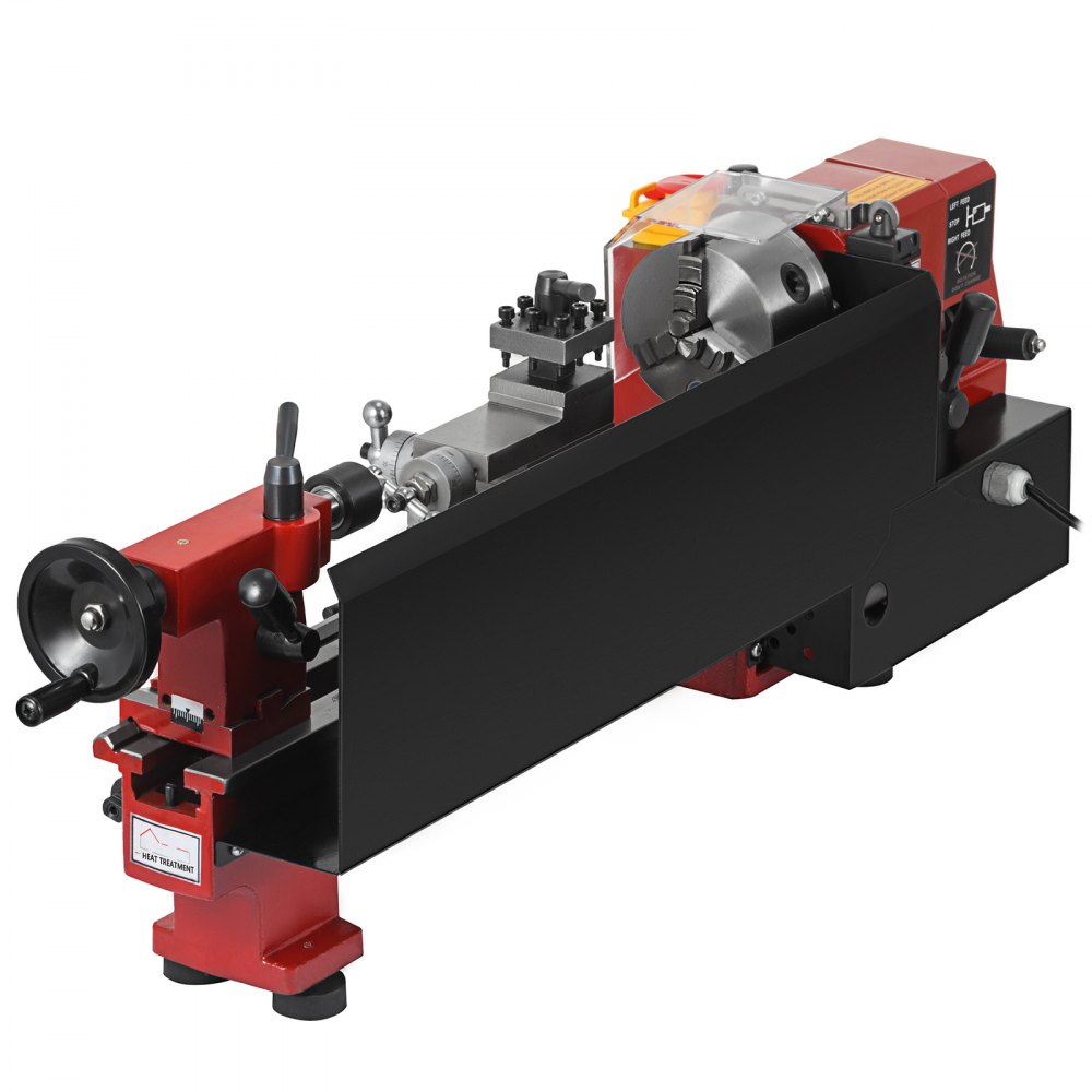180x400mm Infinitely Variable Speed Mini Metal Lathe  Durable Heavy  EXCELLENT