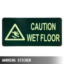VEVOR 16 Pack Wet Floor Sign, 25\" Caution Signs Wet Floor, Fold-Out Wet Floor Sign Bilingual, Double Sided Wet Floor Cones, Wet Sign Floor Sign for Restaurant Restroom Office